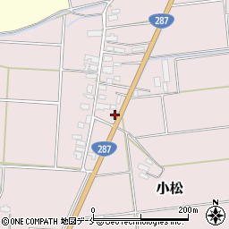 山形県東置賜郡川西町小松1008周辺の地図