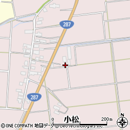 山形県東置賜郡川西町小松1072周辺の地図