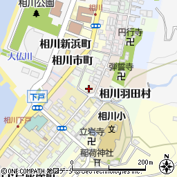 新潟県佐渡市相川四町目34周辺の地図