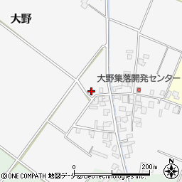 新潟県新発田市大野419周辺の地図