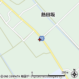 新潟県胎内市熱田坂260周辺の地図