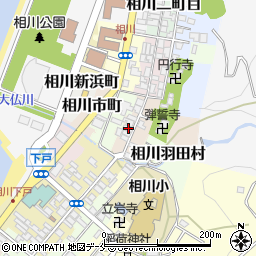 新潟県佐渡市相川四町目30周辺の地図