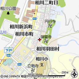 新潟県佐渡市相川四町目12周辺の地図