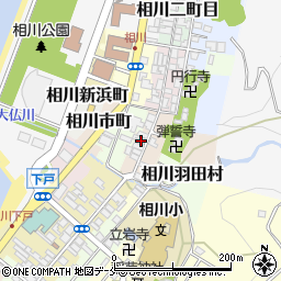 新潟県佐渡市相川四町目27周辺の地図