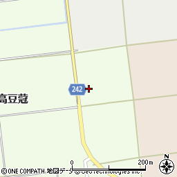 大塚米沢線周辺の地図