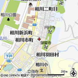 新潟県佐渡市相川四町目22周辺の地図