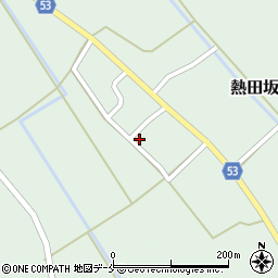 新潟県胎内市熱田坂273周辺の地図