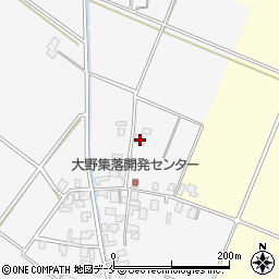 新潟県新発田市大野106-1周辺の地図