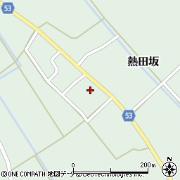 新潟県胎内市熱田坂269周辺の地図