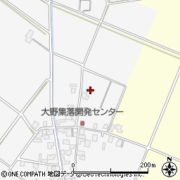 新潟県新発田市大野106周辺の地図