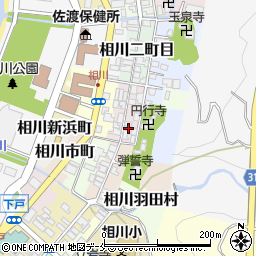 新潟県佐渡市相川三町目13周辺の地図