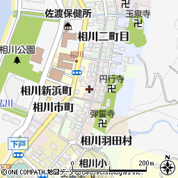 新潟県佐渡市相川三町目27周辺の地図