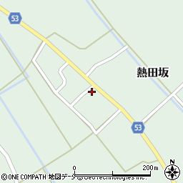 新潟県胎内市熱田坂272周辺の地図