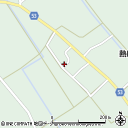 新潟県胎内市熱田坂126周辺の地図