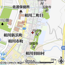 新潟県佐渡市相川三町目9周辺の地図