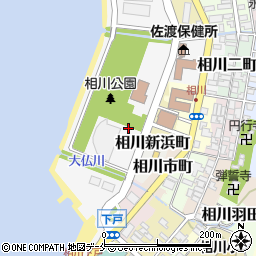 新潟県佐渡市相川栄町21周辺の地図