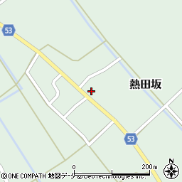 新潟県胎内市熱田坂402周辺の地図