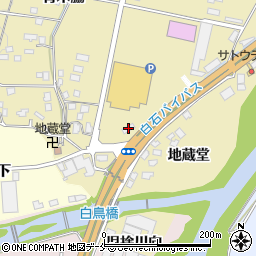 ファミリーマート白石インター店周辺の地図