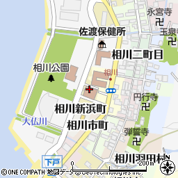 〒952-1561 新潟県佐渡市相川三町目新浜町の地図