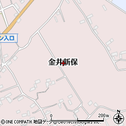 新潟県佐渡市金井新保周辺の地図