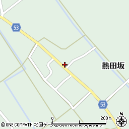 新潟県胎内市熱田坂276周辺の地図