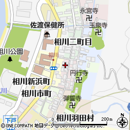 新潟県佐渡市相川三町目18周辺の地図