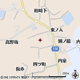 宮城県角田市神次郎神町周辺の地図