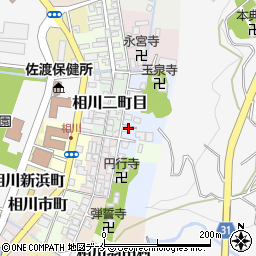 新潟県佐渡市相川五郎左衛門町周辺の地図