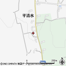 新潟県佐渡市平清水43周辺の地図