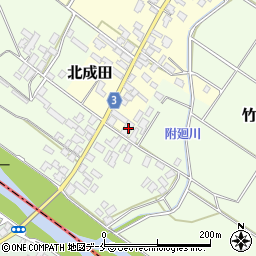 新潟県胎内市北成田227周辺の地図