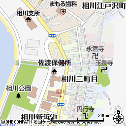 新潟県佐渡市相川一町目浜町37周辺の地図