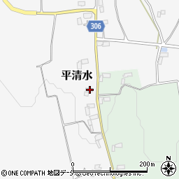 新潟県佐渡市平清水46周辺の地図