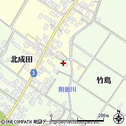 新潟県胎内市北成田237周辺の地図