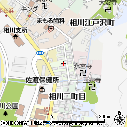 新潟県佐渡市相川一町目周辺の地図