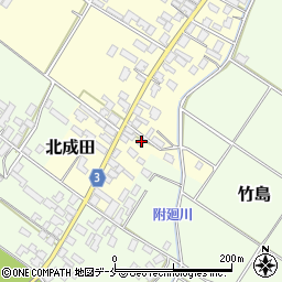 新潟県胎内市北成田219周辺の地図