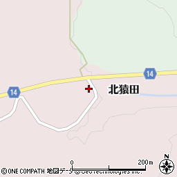 宮城県亘理郡亘理町北猿田85周辺の地図