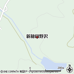 新潟県佐渡市新穂田野沢周辺の地図