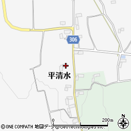 新潟県佐渡市平清水51周辺の地図