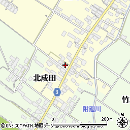 新潟県胎内市北成田217周辺の地図