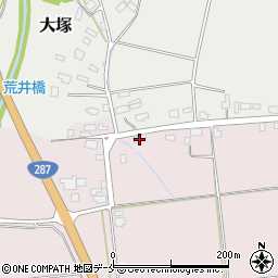 山形県東置賜郡川西町小松1281周辺の地図