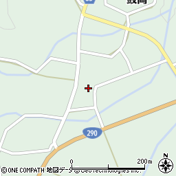 新潟県胎内市鼓岡564周辺の地図