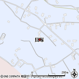 新潟県佐渡市貝塚317周辺の地図
