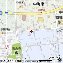 宮城県亘理郡亘理町裏城戸3-6周辺の地図