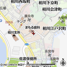 東京美容室周辺の地図