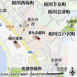 東京美容室周辺の地図