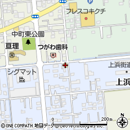 亀谷商店周辺の地図