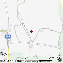 新潟県佐渡市平清水196周辺の地図