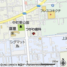 津川歯科医院周辺の地図