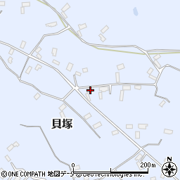 新潟県佐渡市貝塚516周辺の地図