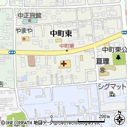 マツヤデンキ亘理店周辺の地図